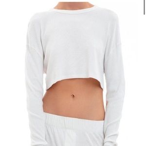 ETERNE
CROPPED OVERSIZED THERMAL IVORY